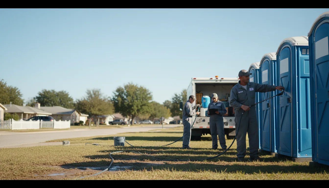 Long-Term Portable Toilet Rental in Clinton, AR near me